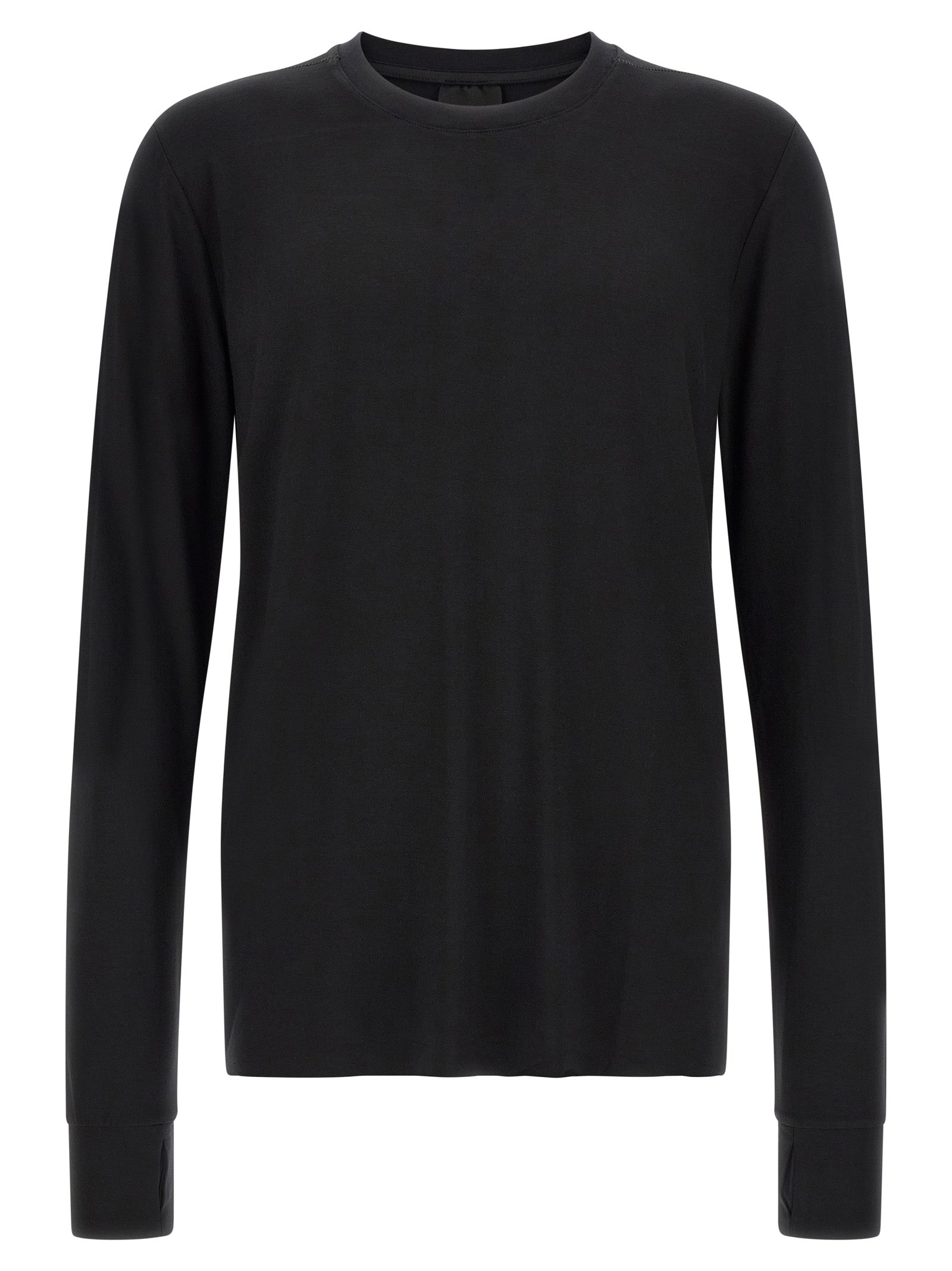 Black Viscose T-Shirt