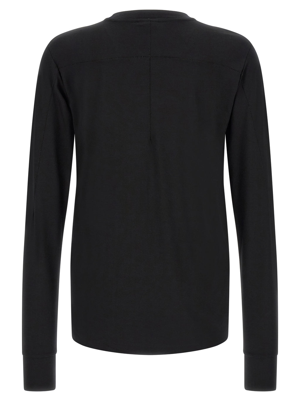 Black Viscose T-Shirt
