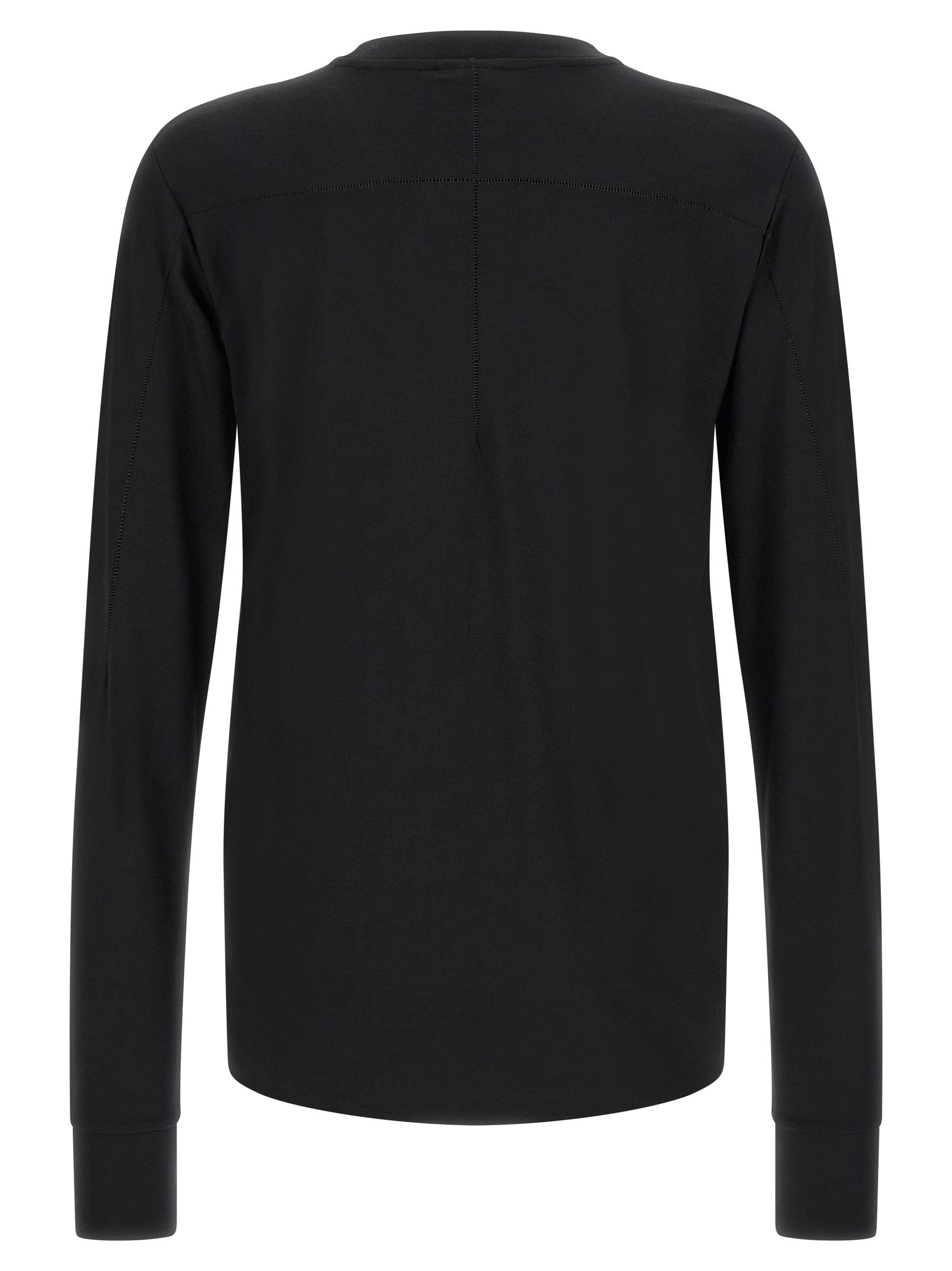 Black Viscose T-Shirt