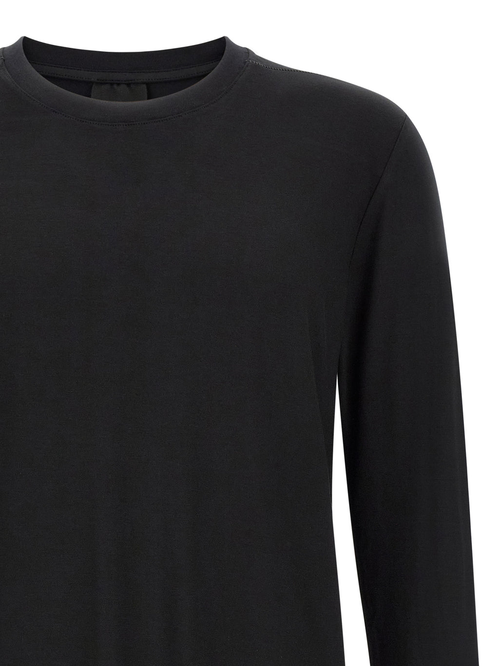 Black Viscose T-Shirt