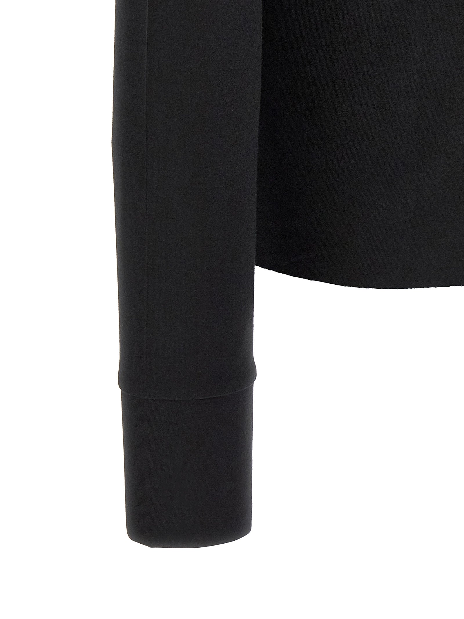 Black Viscose T-Shirt