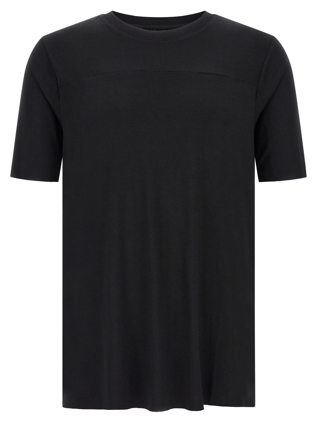 Black Viscose T-Shirt