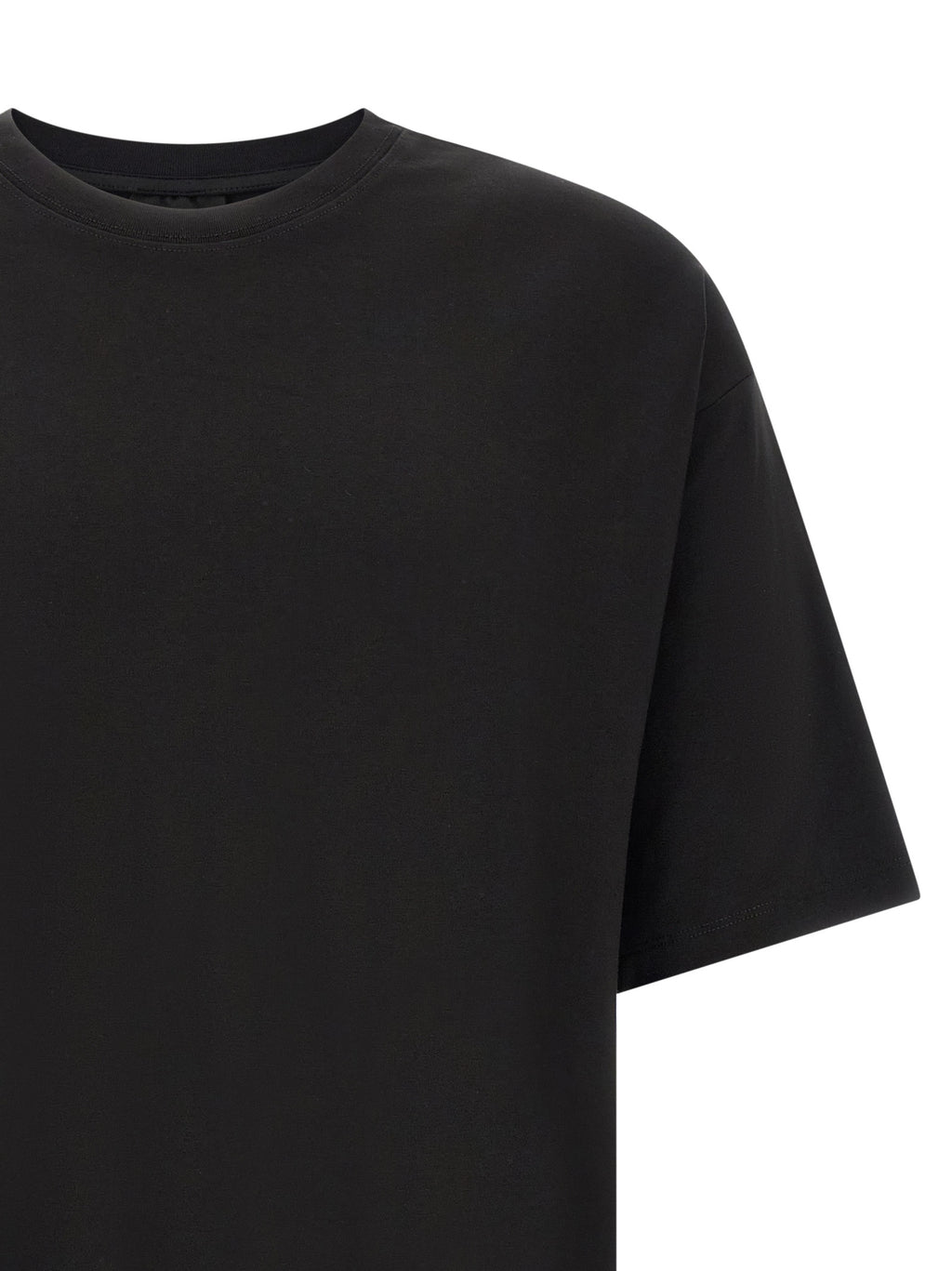Black Cotton T-Shirt
