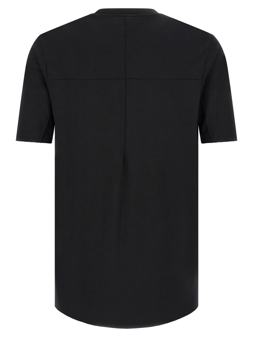 Black Viscose T-Shirt