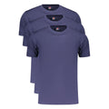 Blue Cotton Men's T-Shirt