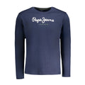 Blu Cotton Men T-Shirt
