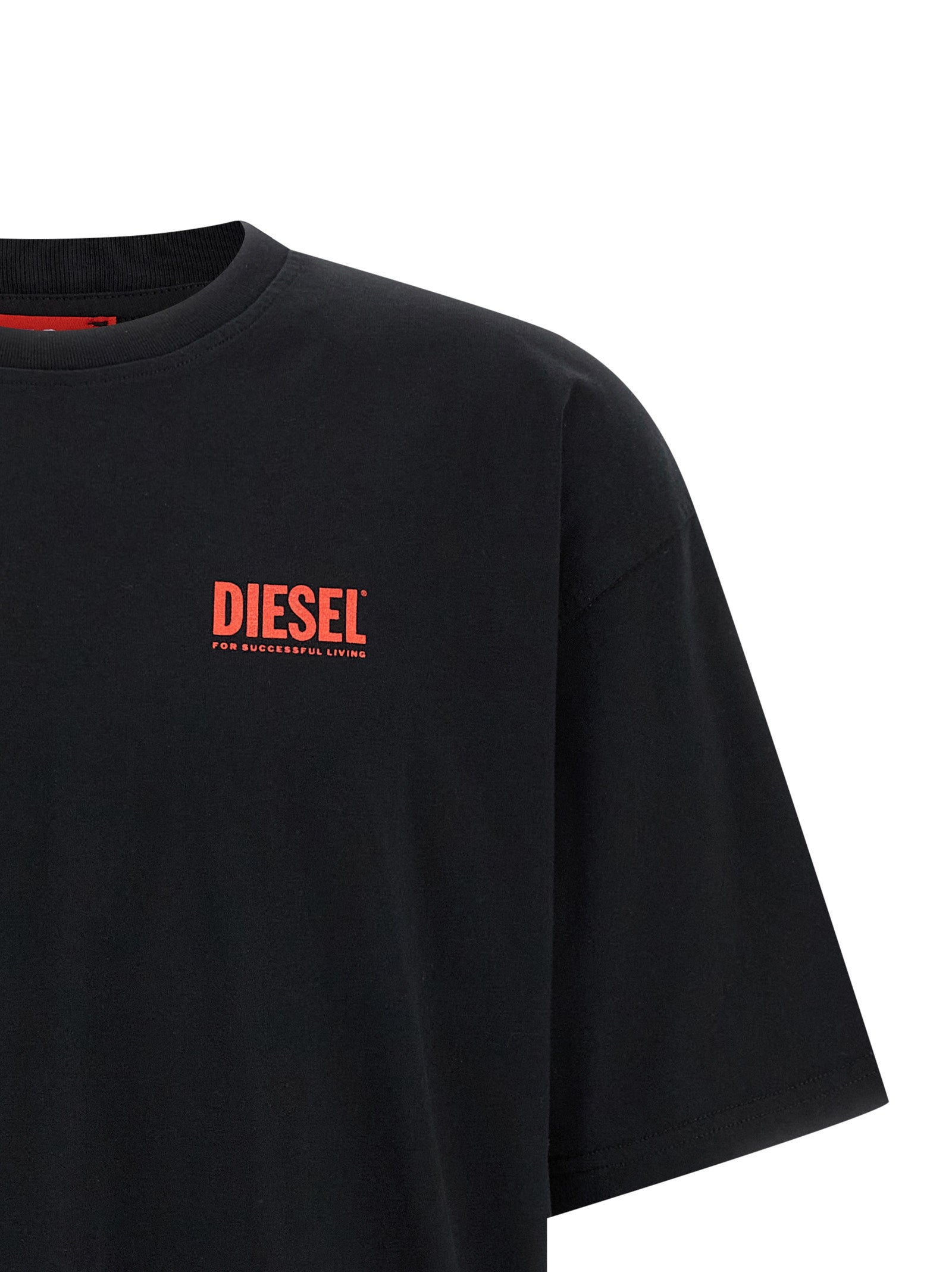Black Cotton T-Shirt