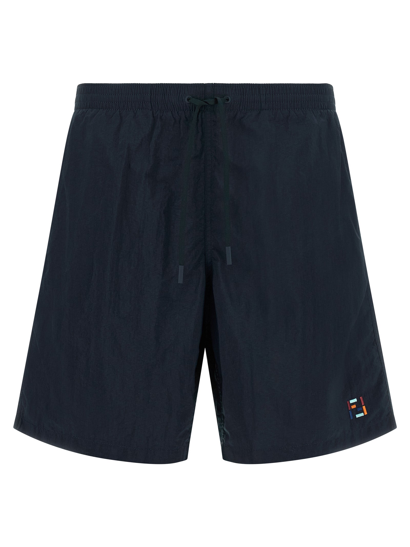 Blue Polyamide Swim Shorts