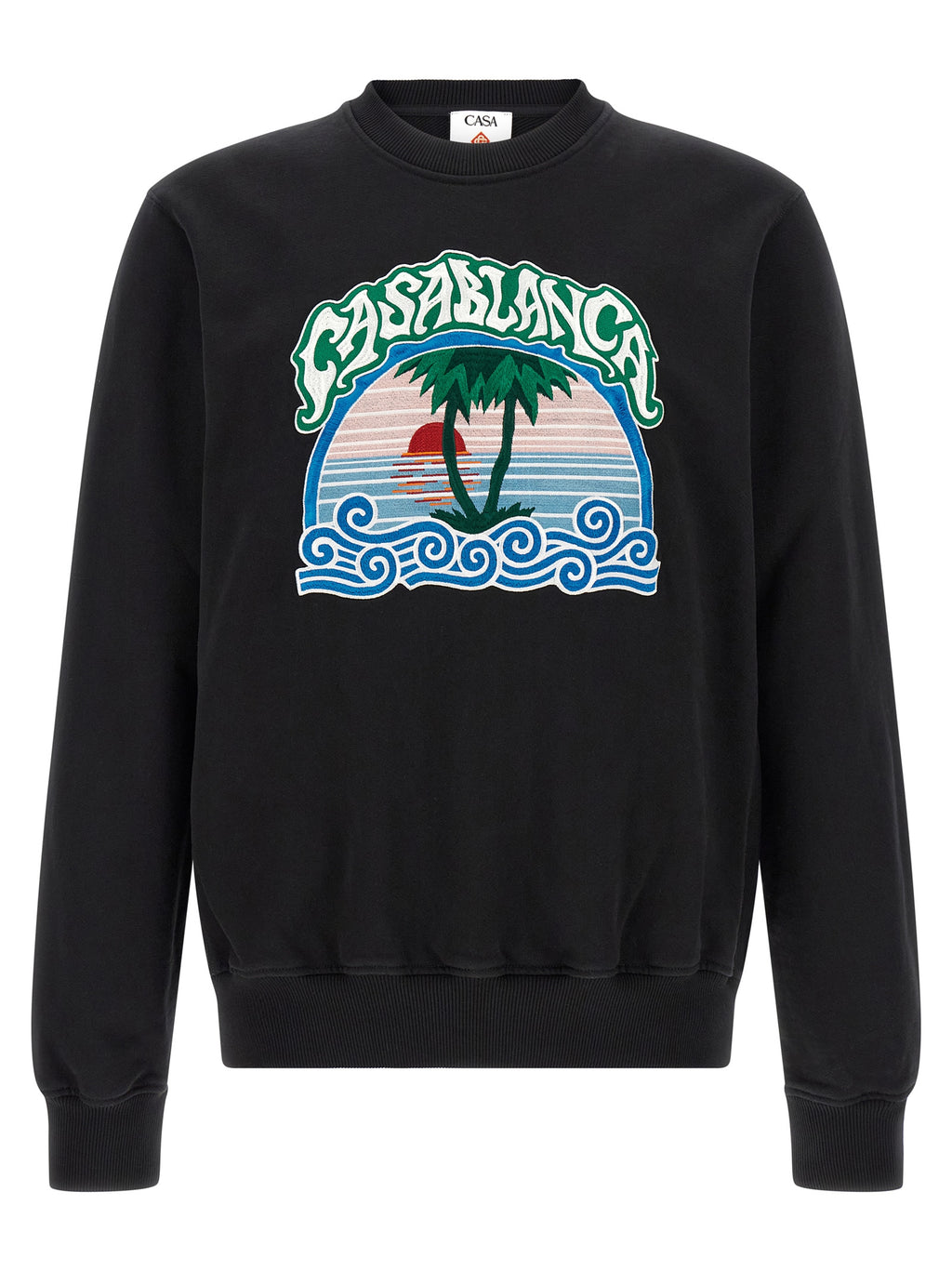 Black Organic Cotton Sweatshirt