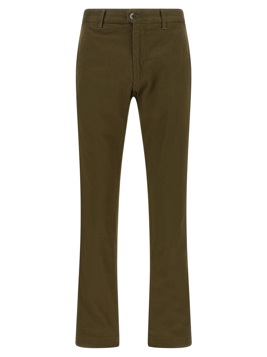 Bicolor Cotton Casual Pants