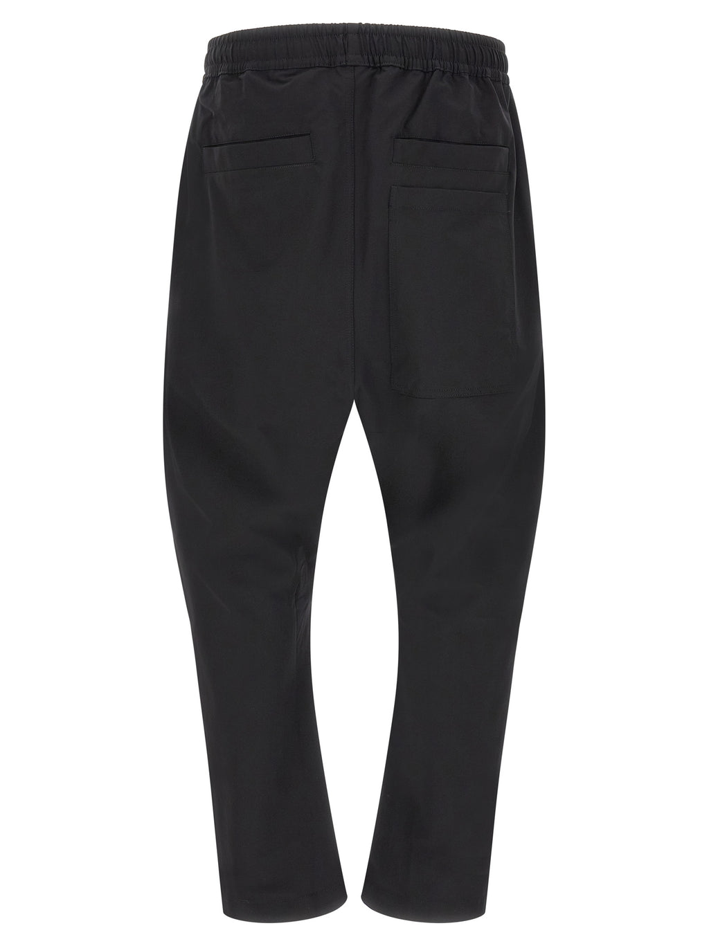 Black Polyamide Athletic Pants