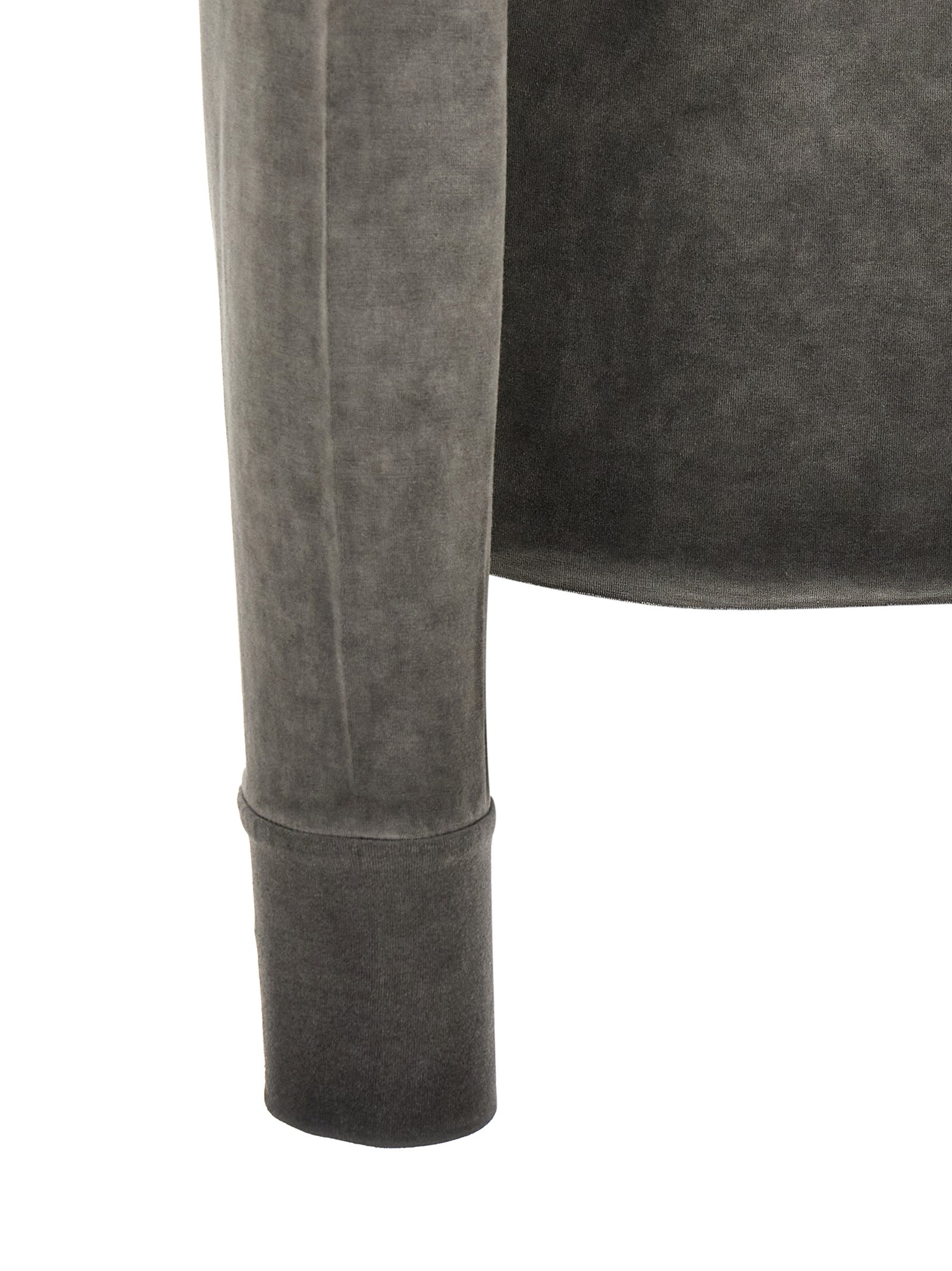 Gray Viscose T-Shirt