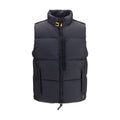 Black Polyamide Sleeveless Jacket