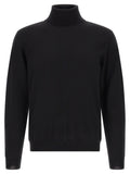 Black Virgin Wool Cardigan