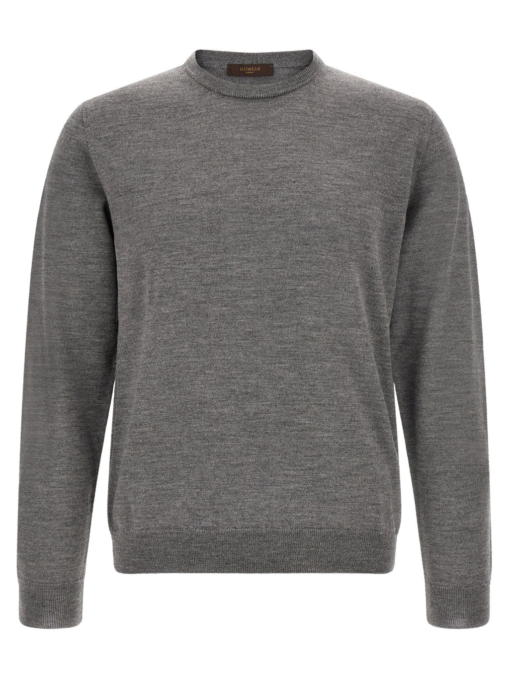 Gray Virgin Wool Cardigan