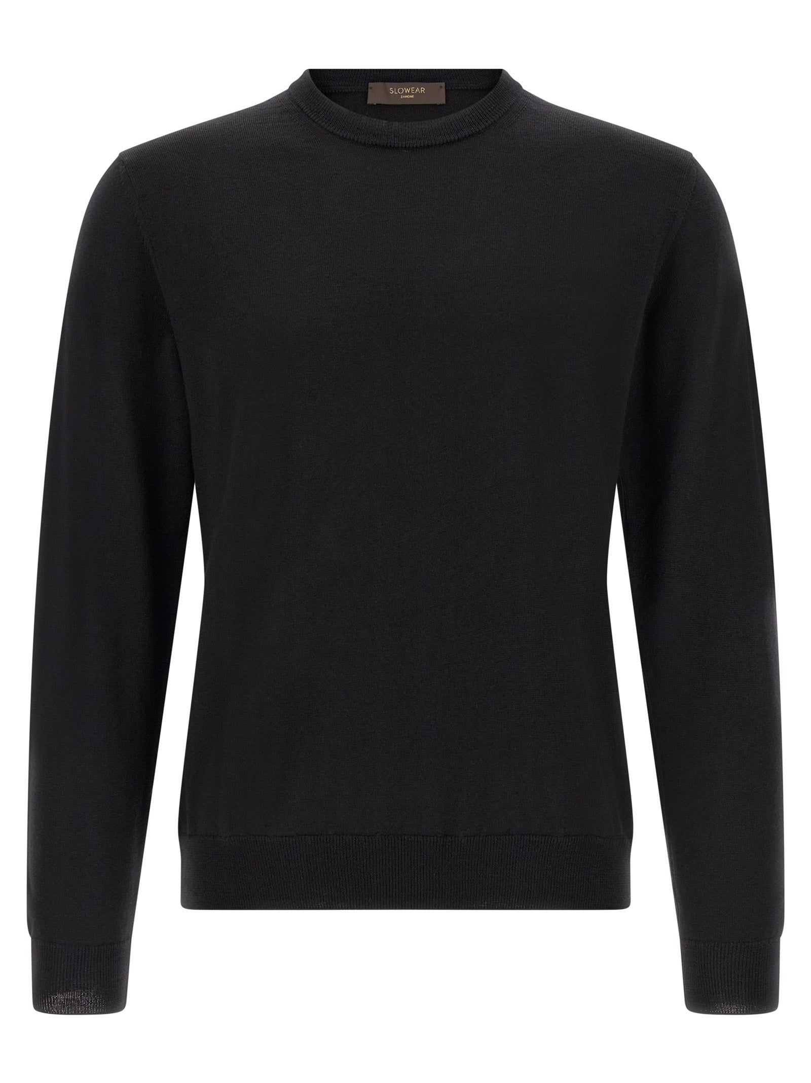 Black Virgin Wool Cardigan