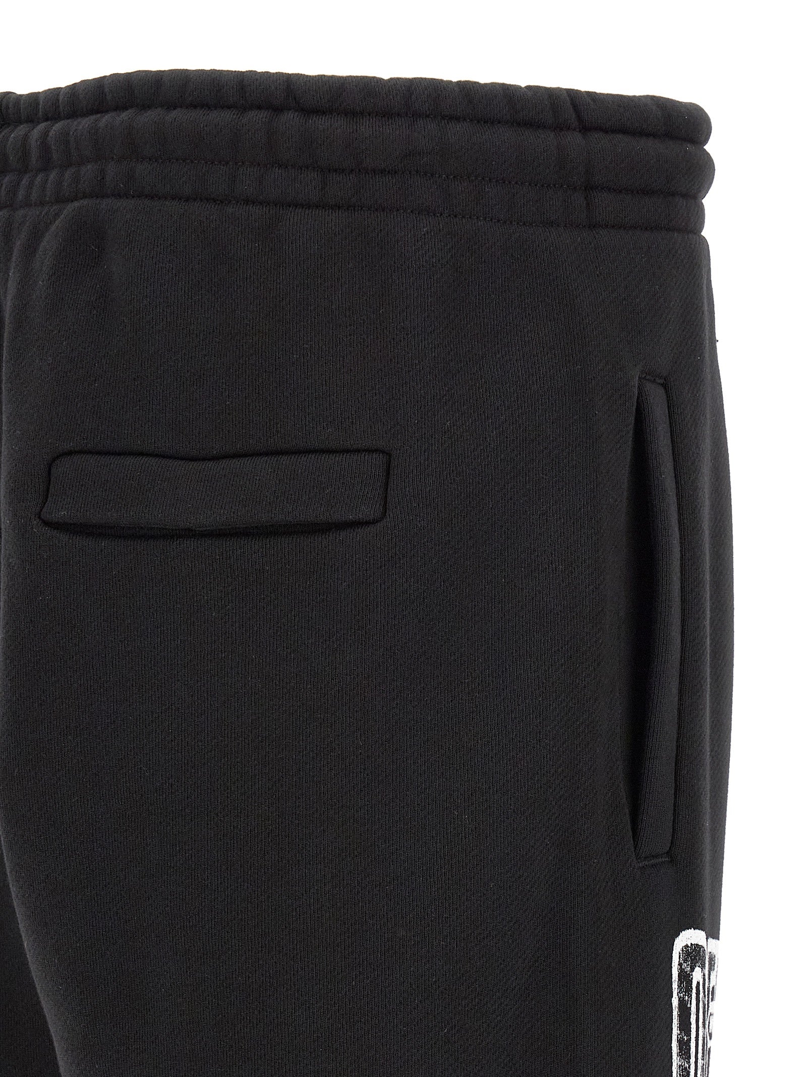 Black Cotton Joggers (Workout Pants)