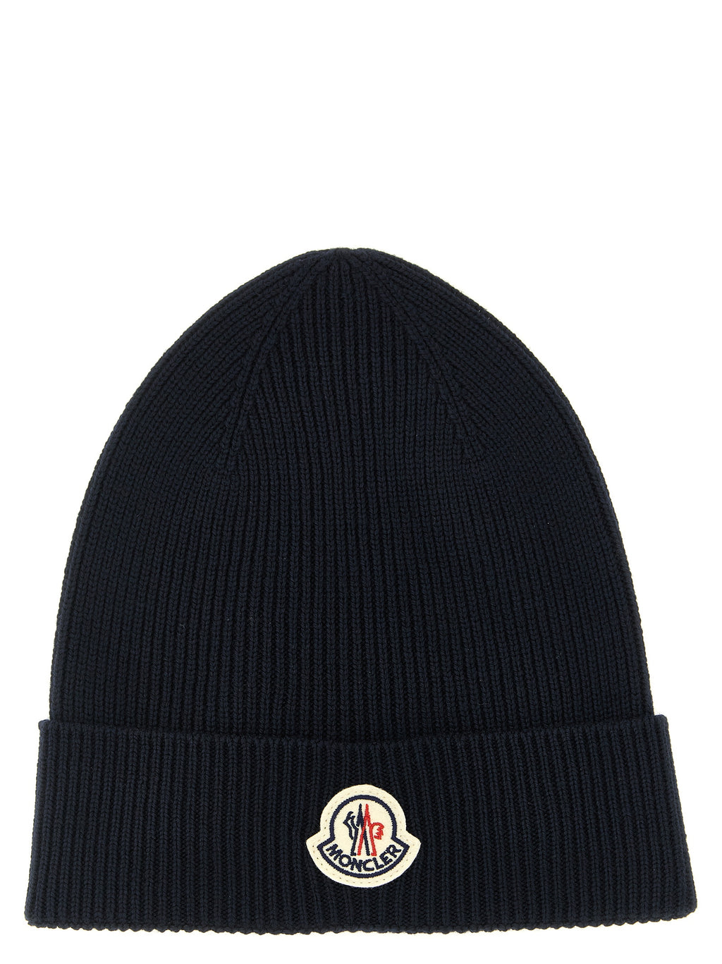 Blue Virgin Wool Beanie