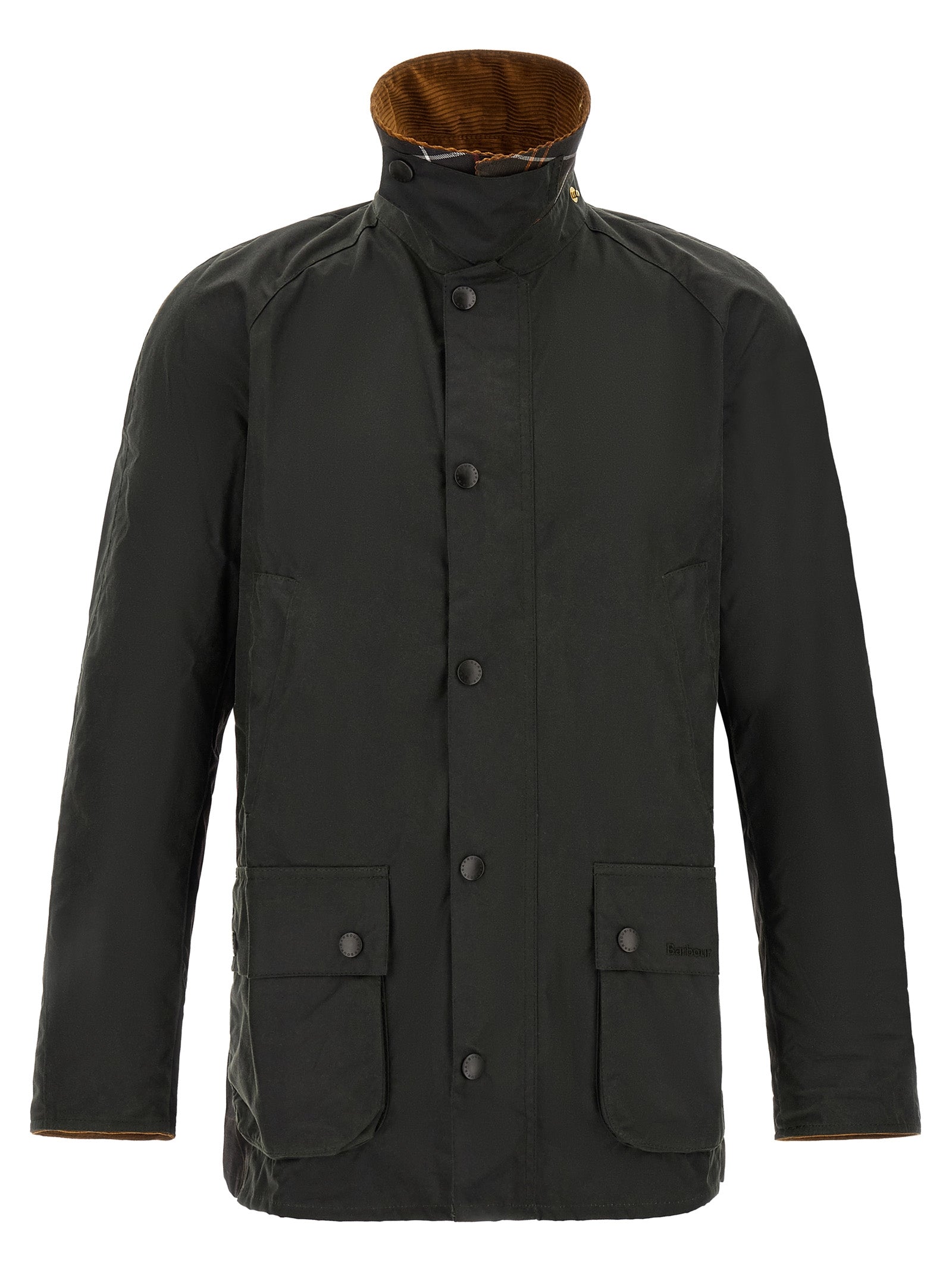 Bicolor Cotton Shell Jacket