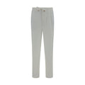 White Linen Casual Pants