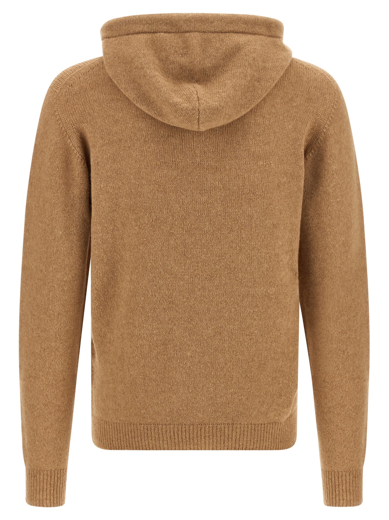 Beige Wool Cardigan