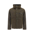 Bicolor Cotton Shell Jacket