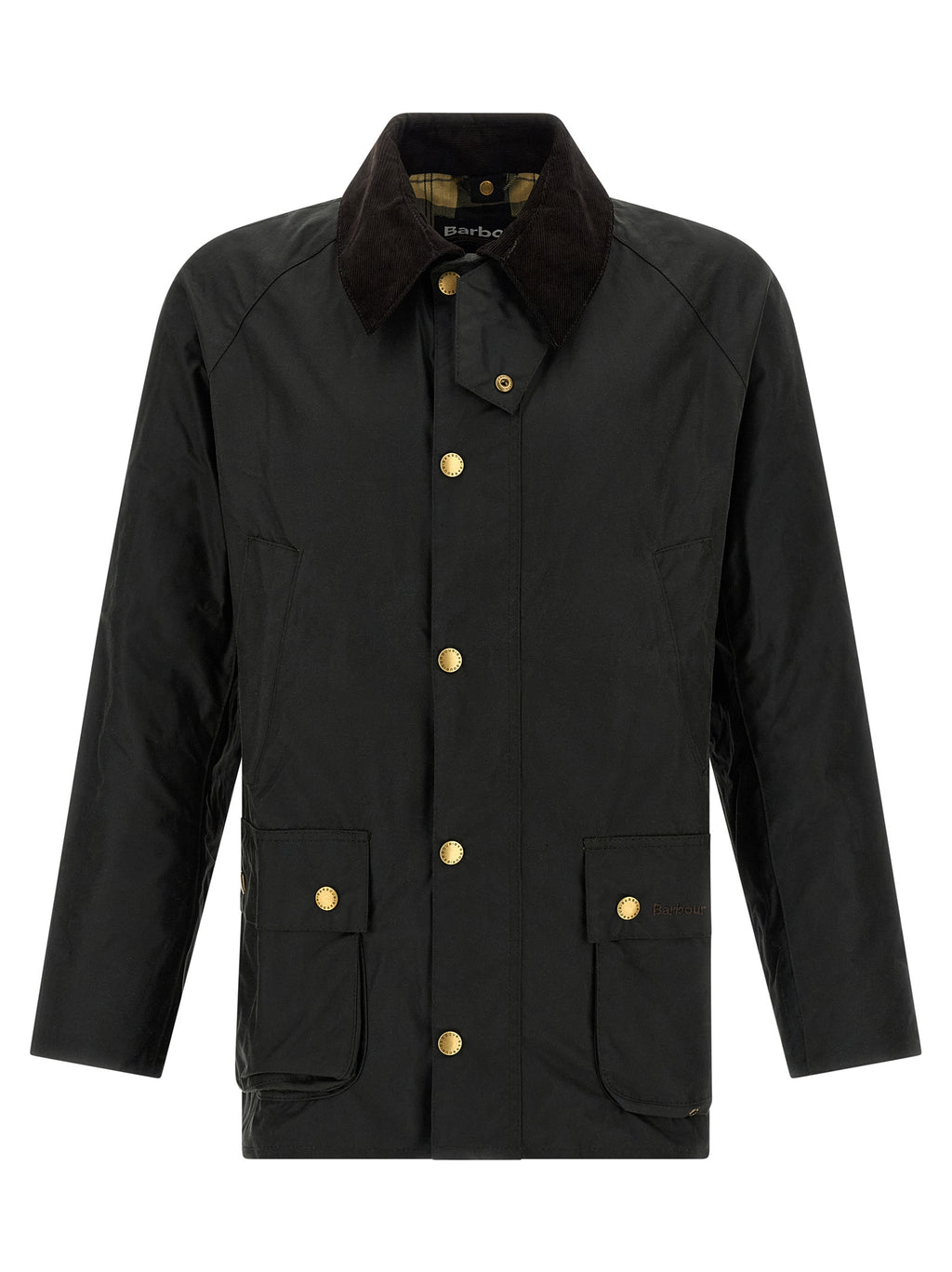 Bicolor Cotton Shell Jacket