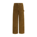 Brown Cotton Cargo Pants