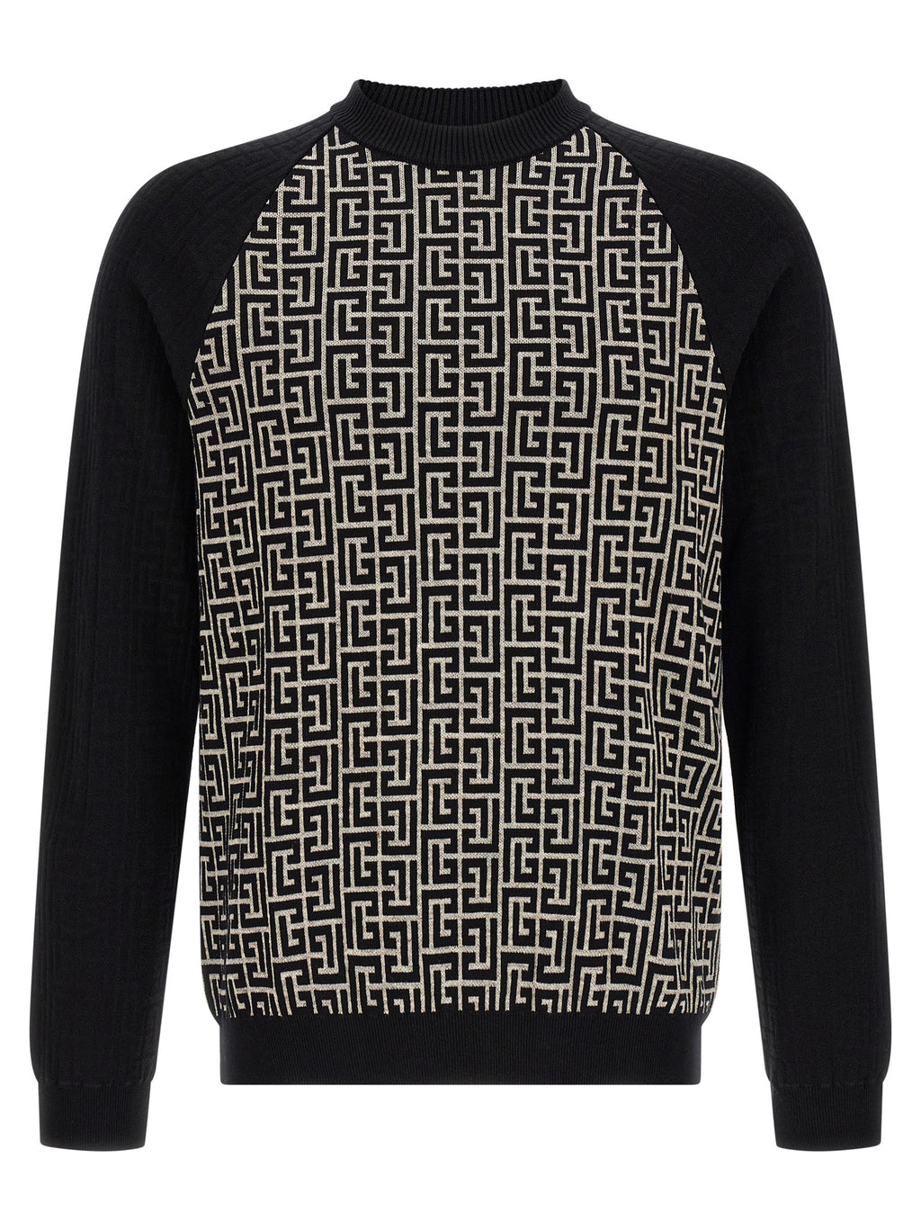 Bicolor Cotton Cardigan