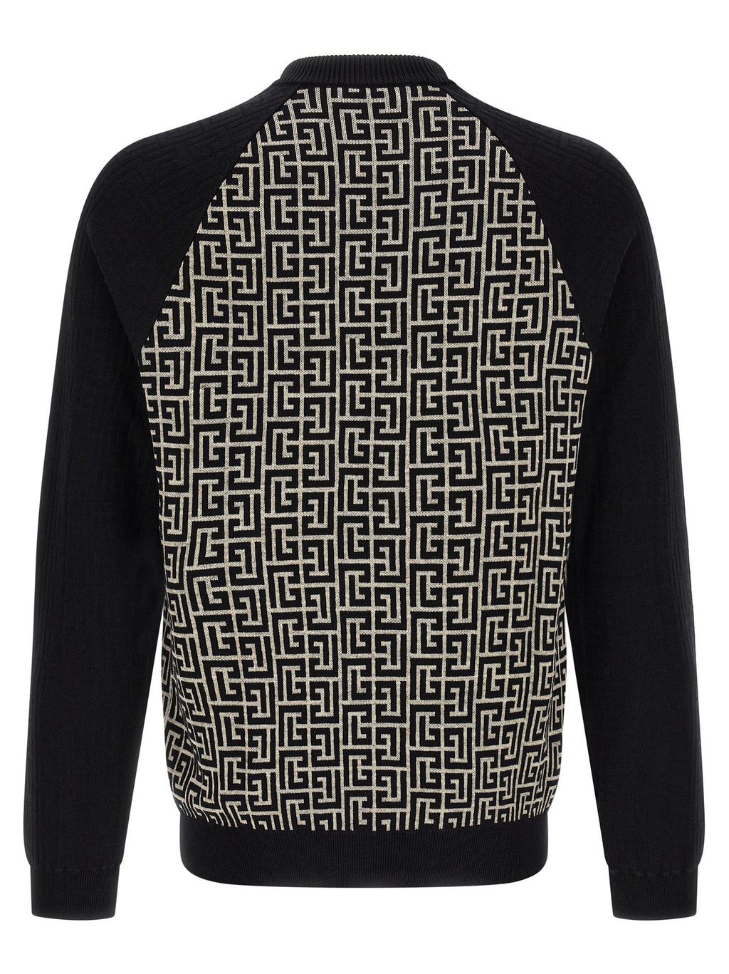 Bicolor Cotton Cardigan