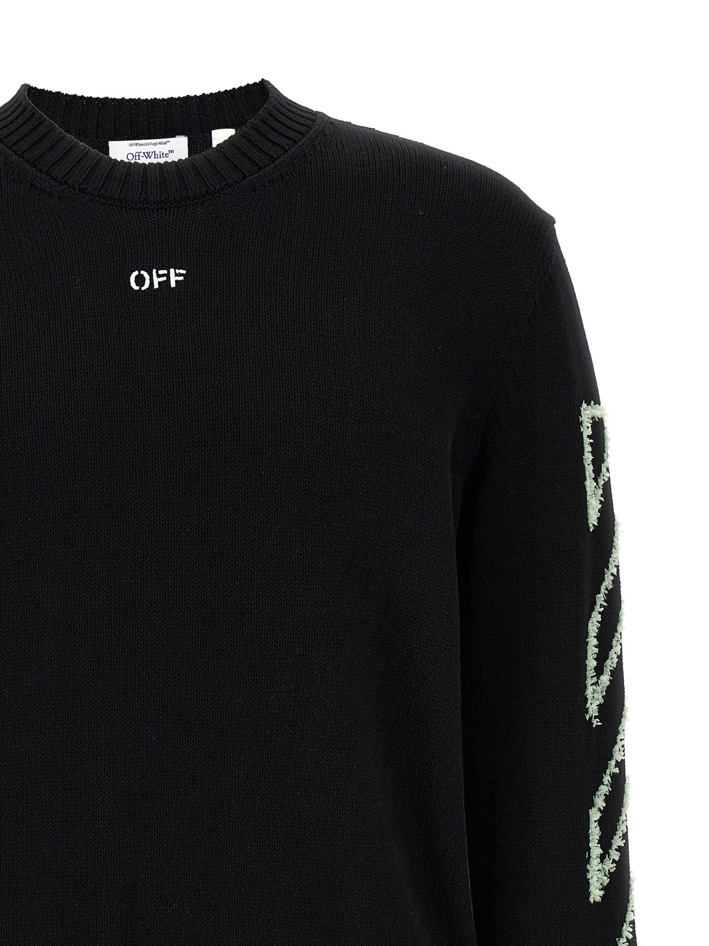 Black Cotton Cardigan