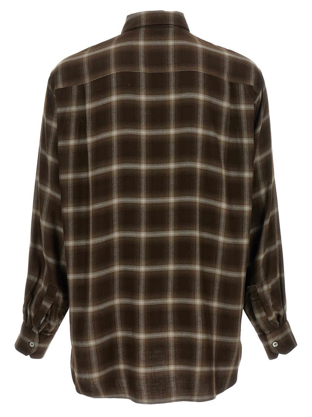 Brown Lyocell Blouse