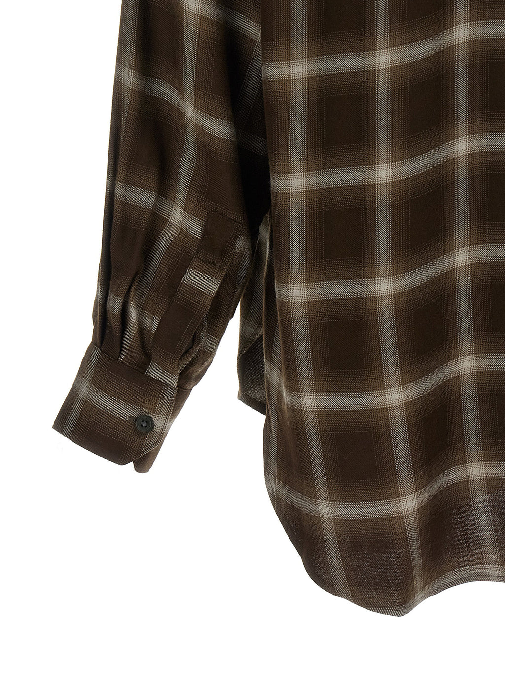 Brown Lyocell Blouse