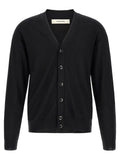 Black Wool Cardigan