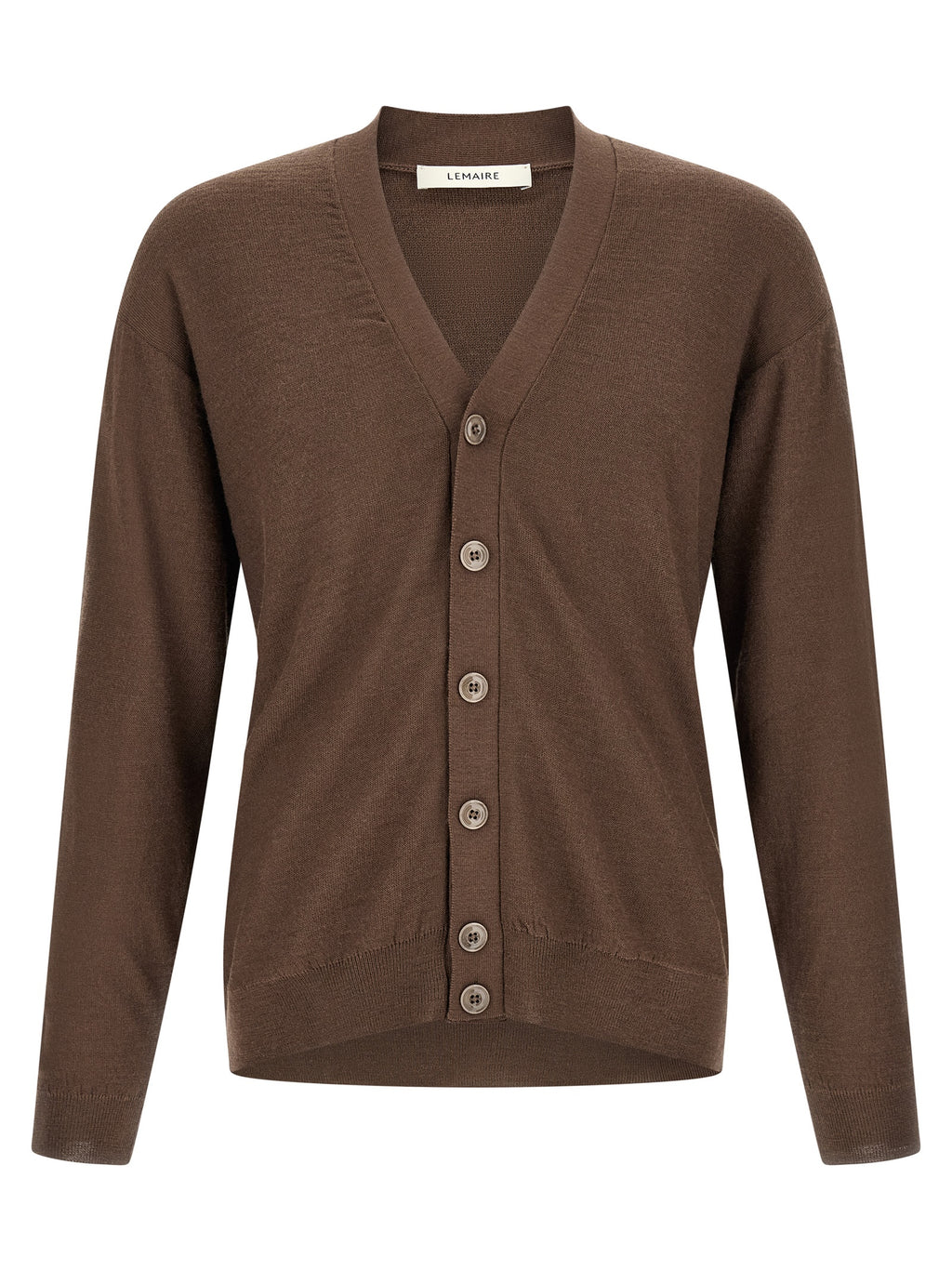 Brown Wool Cardigan