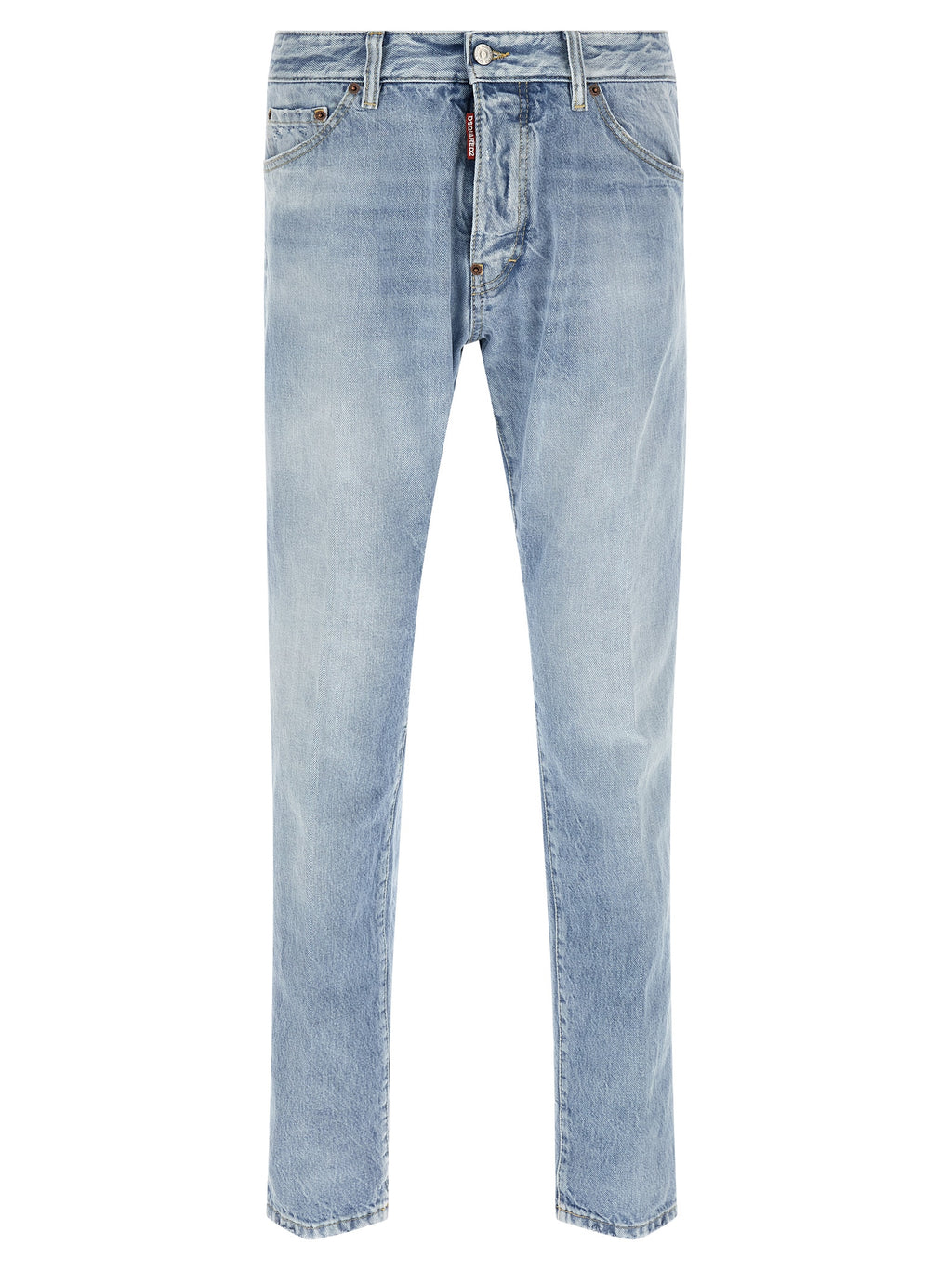 Blue Cotton Jeans Denim