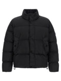 Black Polyamide Full-Length Jacket