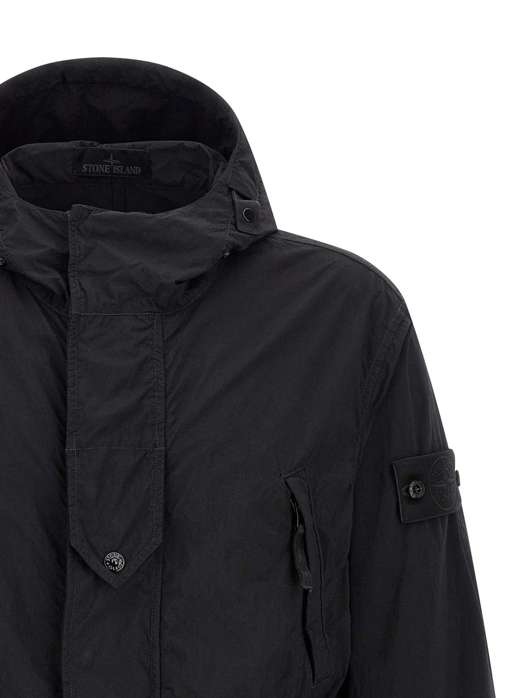 Black Polyamide Shell Jacket