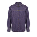 Purple Cotton Men's Jacket