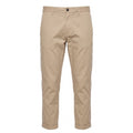 Beige Cotton Men Pants
