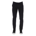 Black Cotton Men Pants