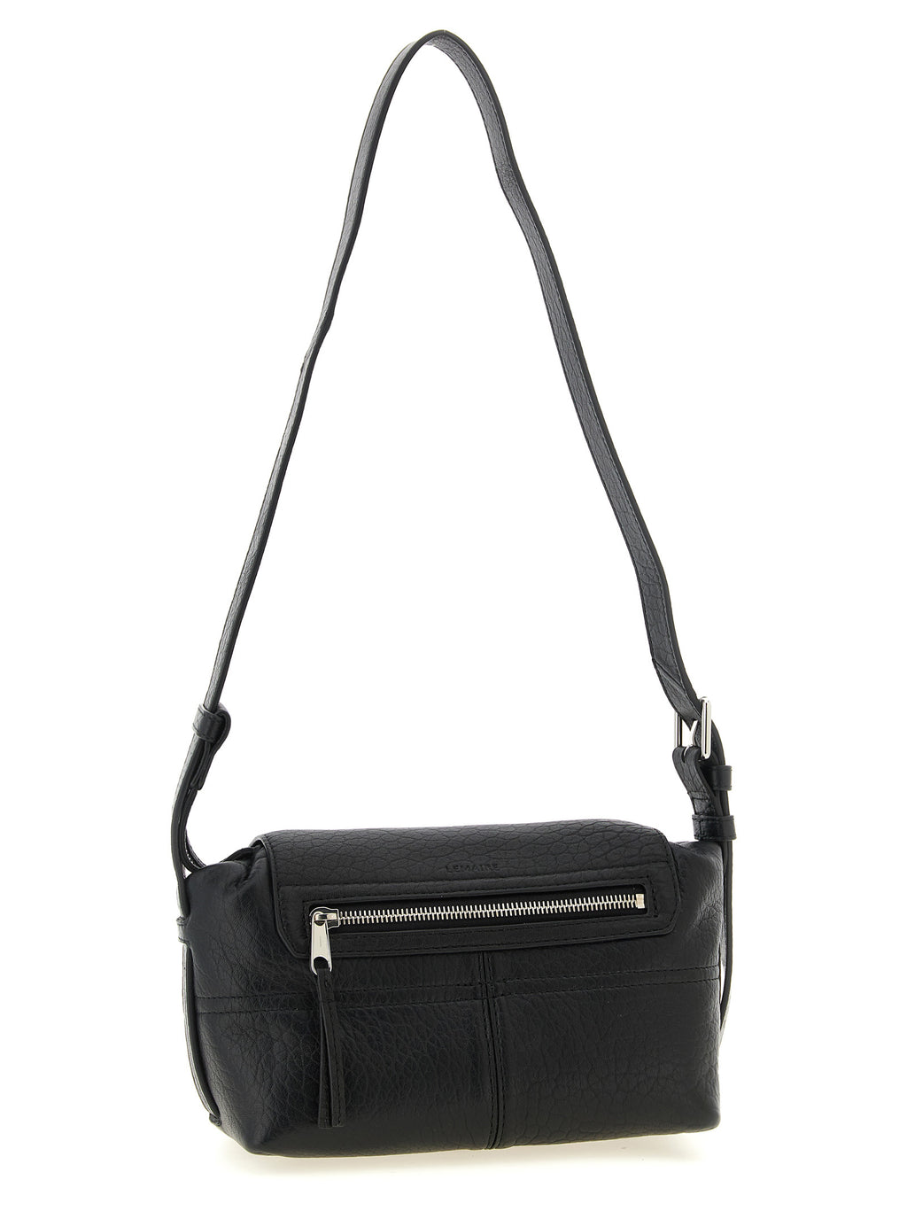 Black Calfskin Crossbody Bag