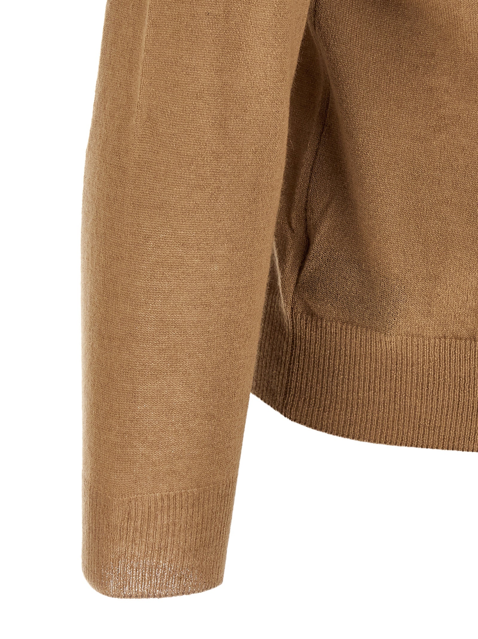 Brown Cashmere Cardigan