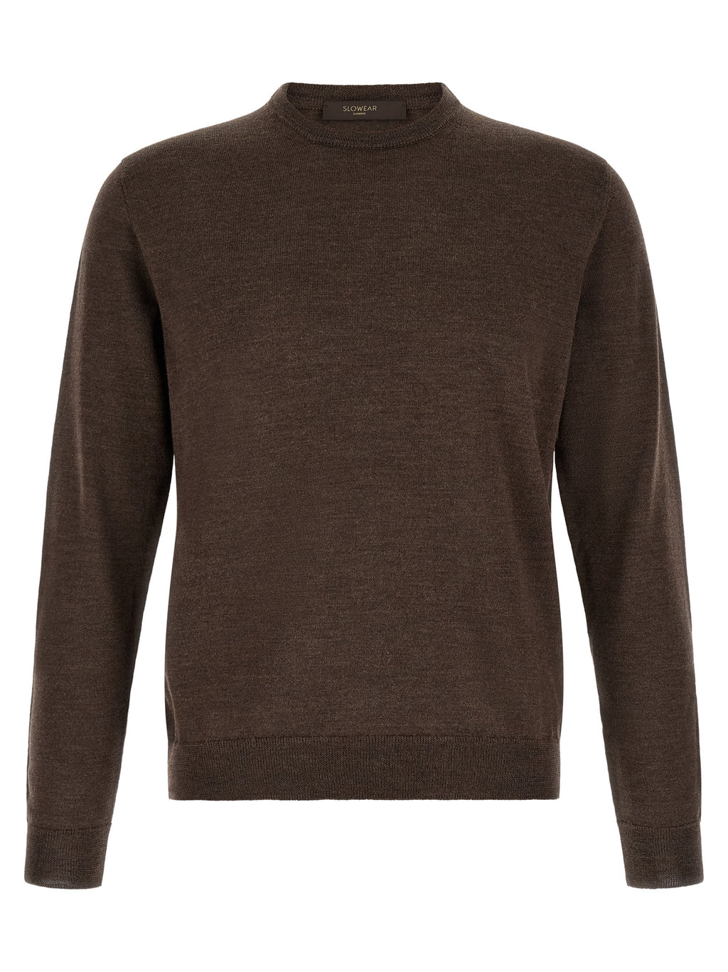 Brown Virgin Wool Cardigan