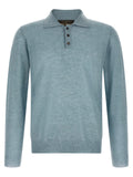 Blue Cashmere Cardigan