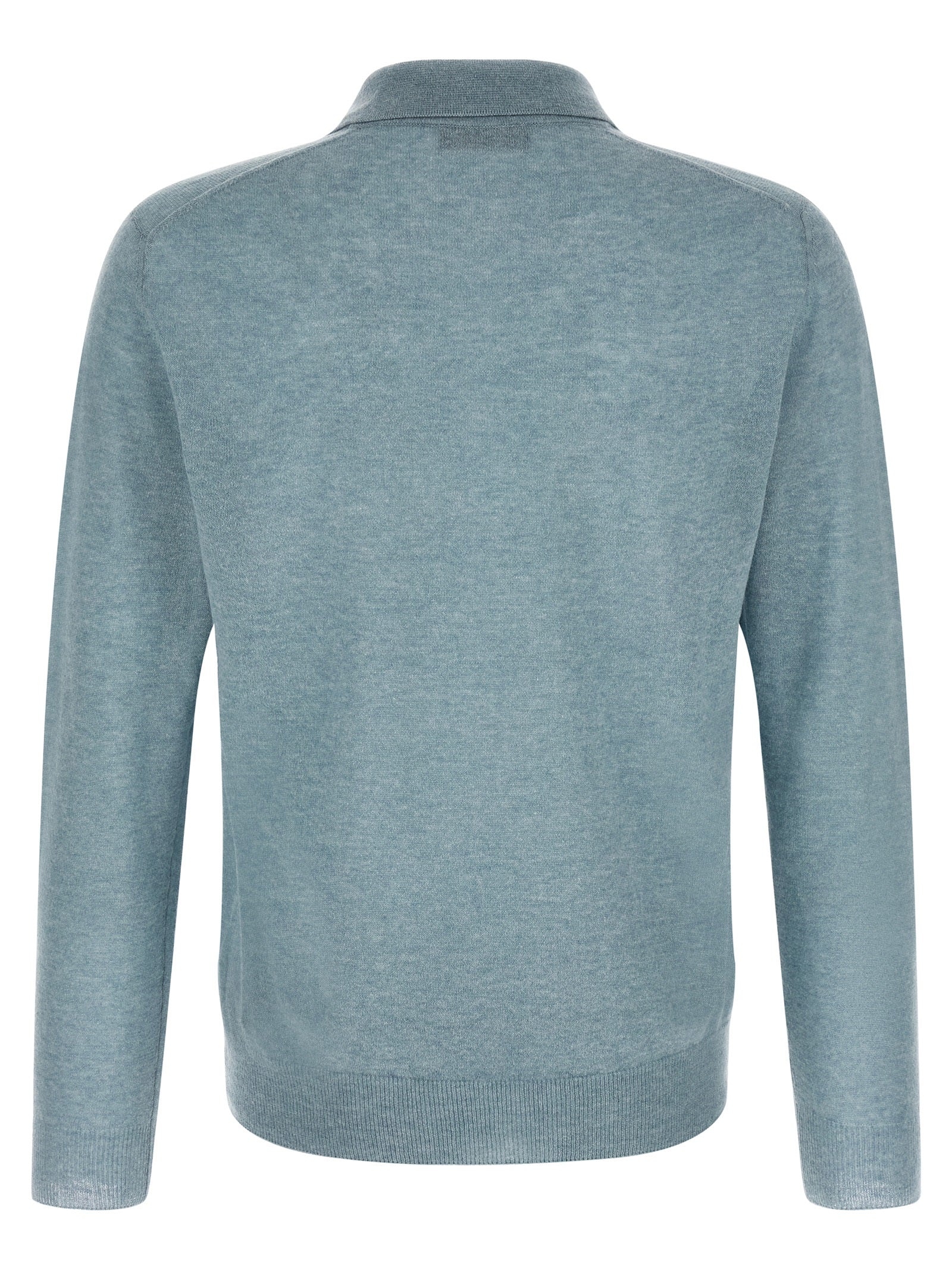 Blue Cashmere Cardigan