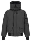 Gray Polyester Bomber