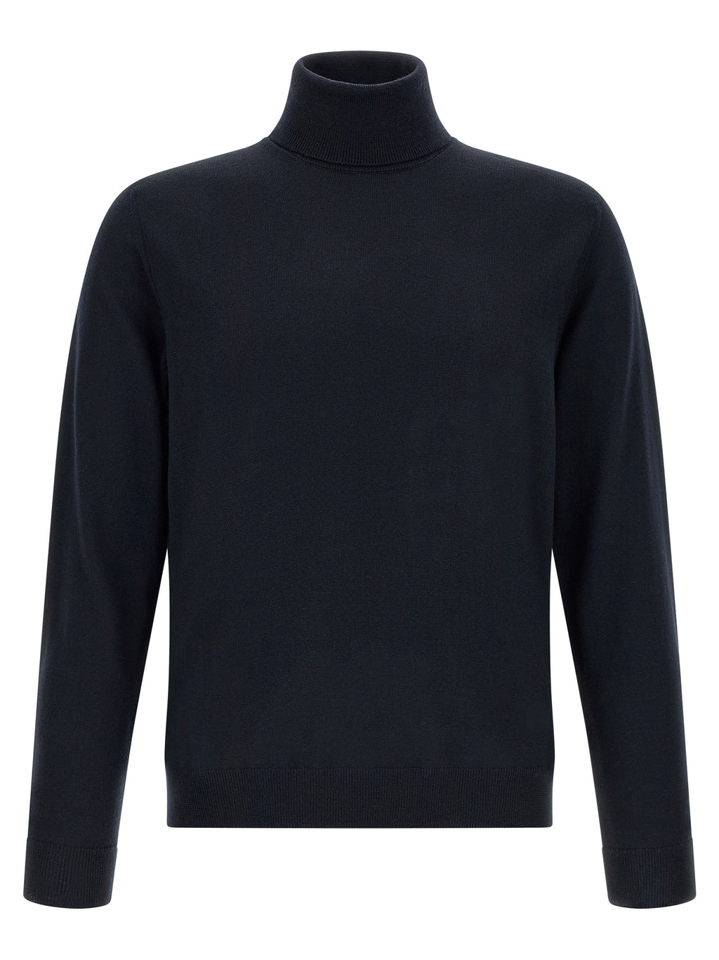 Blue Virgin Wool Cardigan