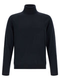 Blue Virgin Wool Cardigan