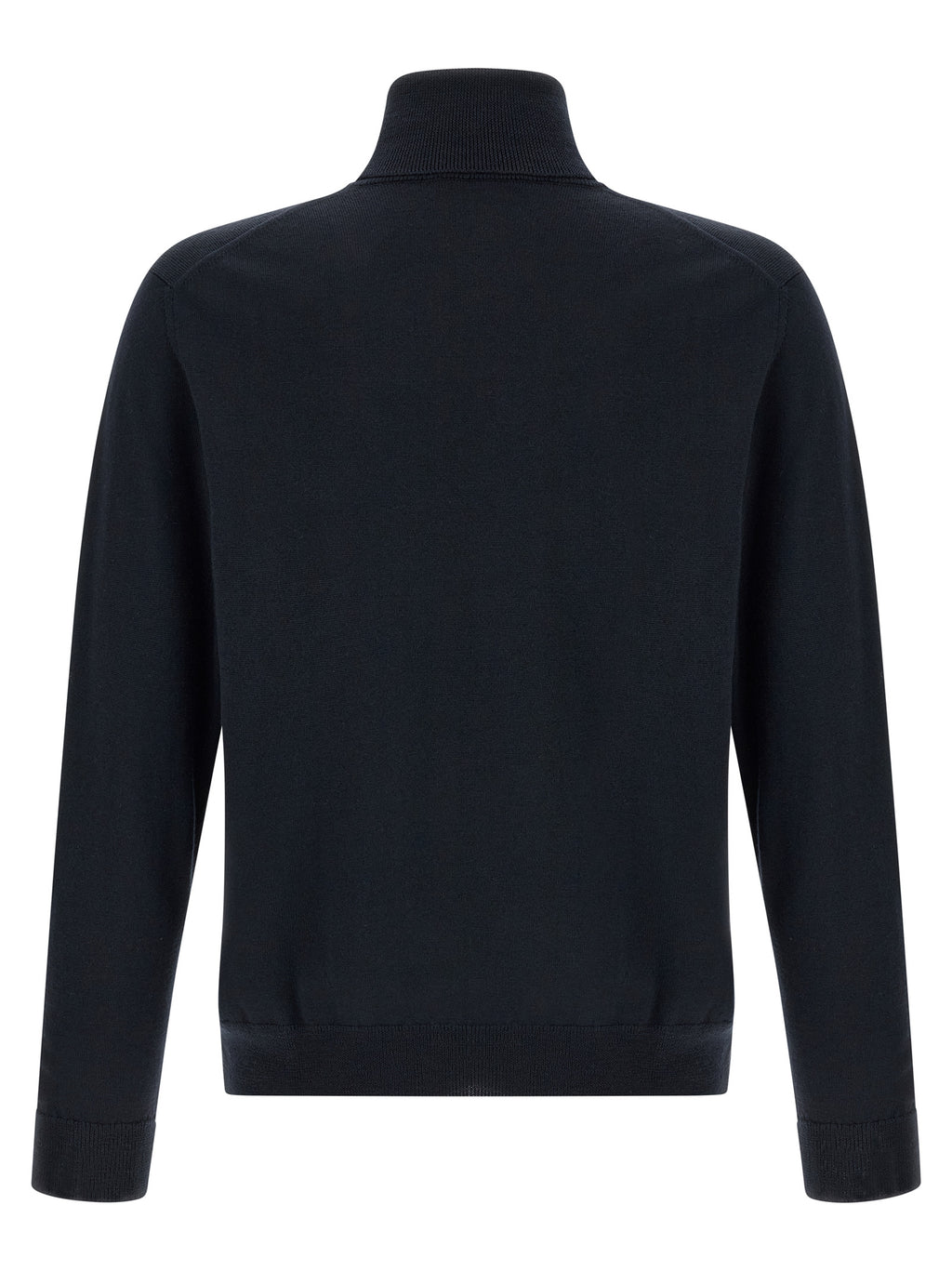 Blue Virgin Wool Cardigan